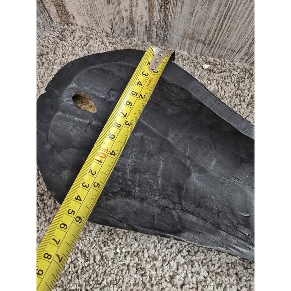 African wood mask handcrafted 13" - Picture 10 of 10